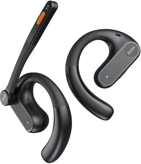 OneOdio EKSA S30 Open Ear Bluetooth Handsfree Earphones with Sweat Resistance and Charging Case Black view 2