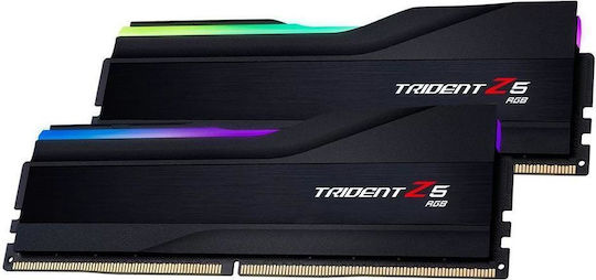 G.Skill Trident Z5 RGB DDR5 32GB RAM with 2x16GB Modules and Speed 8000 for Desktop F5-8000J3848H16GX2-TZ5RK vue 6