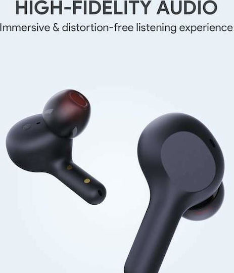 Aukey EP-T25 In-ear Bluetooth Handsfree Earphones with Sweat Resistance and Charging Case Black view 3