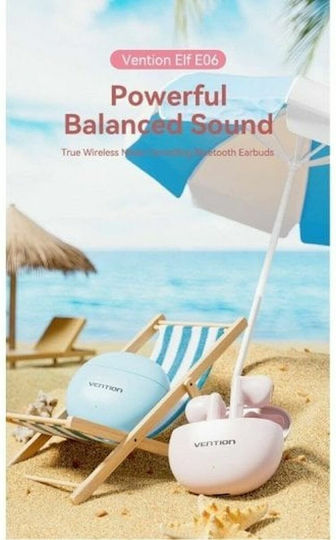 Vention Elf E06 Earbud Bluetooth Handsfree Earphones with Charging Case Black view 2