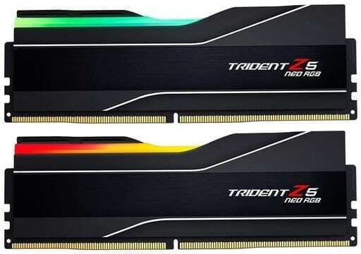 G.Skill Trident Z5 Neo RGB DDR5 48GB RAM with 2x24GB Modules and Speed 6000 for Desktop F5-6000J4048F24GX2-TZ5NR view 3