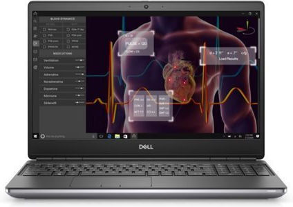 Dell Precision 7550 15.6" FHD (i7-10850H/8GB/256GB SSD/RTX 2000 Ada/W10 Pro) (US Keyboard)