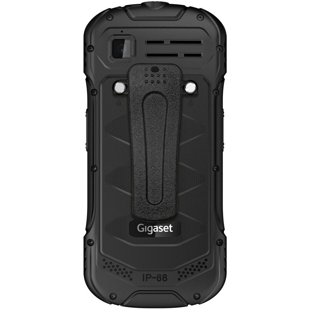 Gigaset GLX8 Active Duo Dual SIM Mobile with Buttons Black view 6