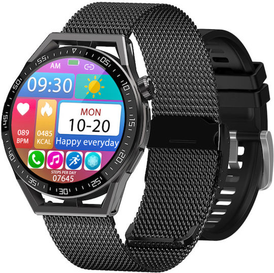 AGBarr Battery Watch with Rubber Strap view 4