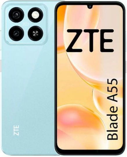 ZTE Blade A55 Dual SIM (4GB/128GB) Water Blue view 1