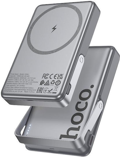 Hoco Q36A Power Bank 10000mAh 20W Gray view 1