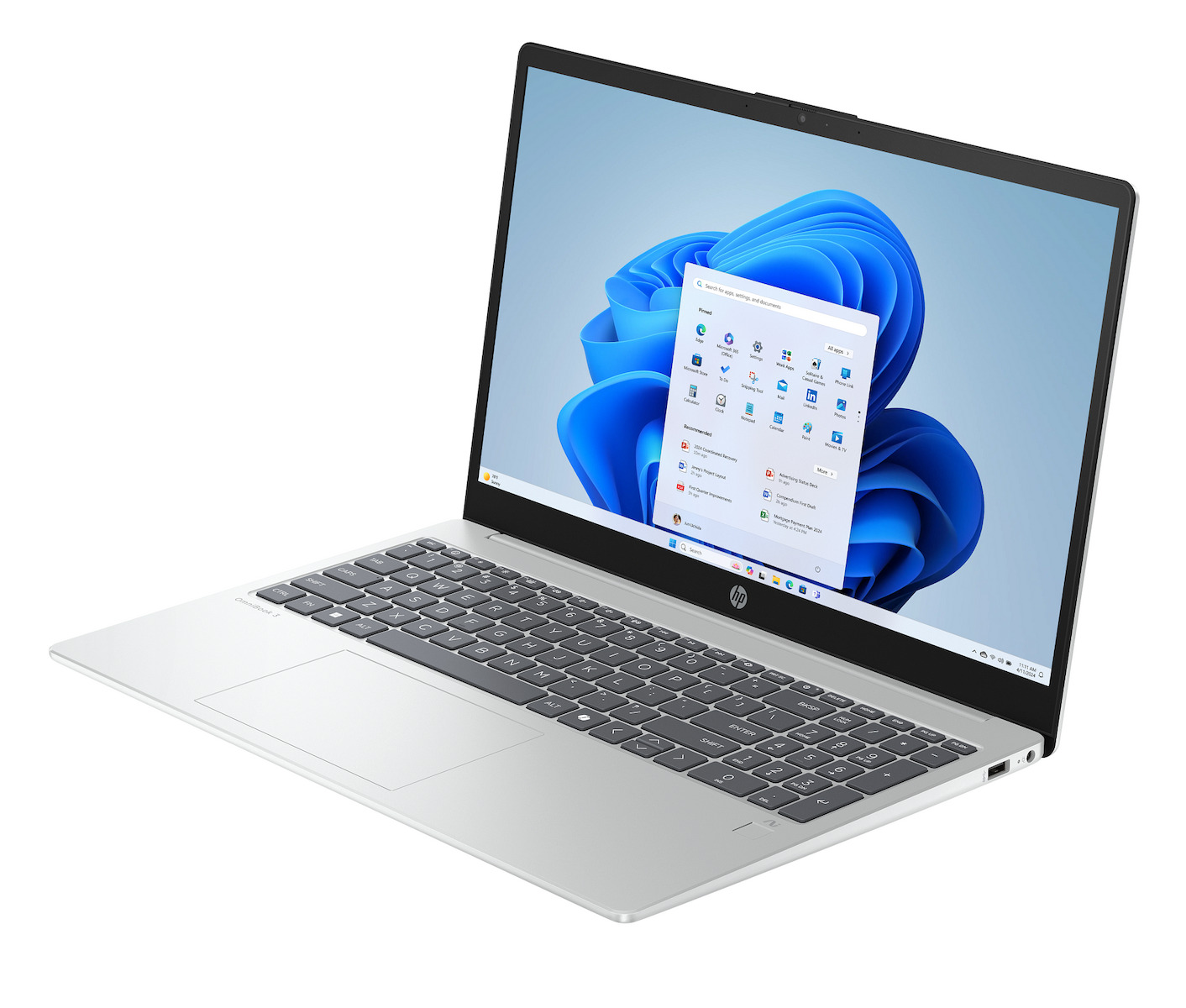 HP OmniBook 3 AI 15-fn0000nv 15.6" IPS FHD (Ryzen AI 300 Series-7 330/16GB/512GB SSD/W11 Home) (GR Keyboard) view 2