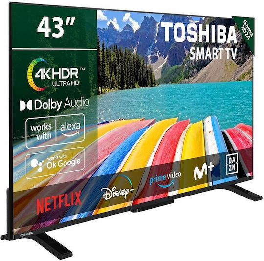 Toshiba Smart Television 43" 4K UHD LED 43UV2363DG HDR (2023) vue 3