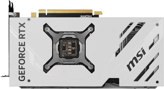 MSI GeForce RTX 4070 12GB GDDR6X VENTUS 2X WHITE OC Graphics Card view 4