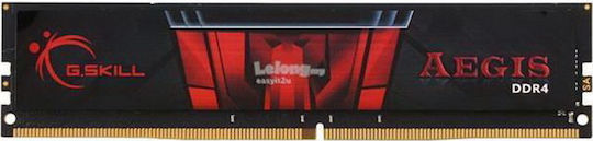G.Skill Aegis DDR4 with Module 1x8GB and Speed 2666 for Desktop F4-2666C19S-8GIS vista 2