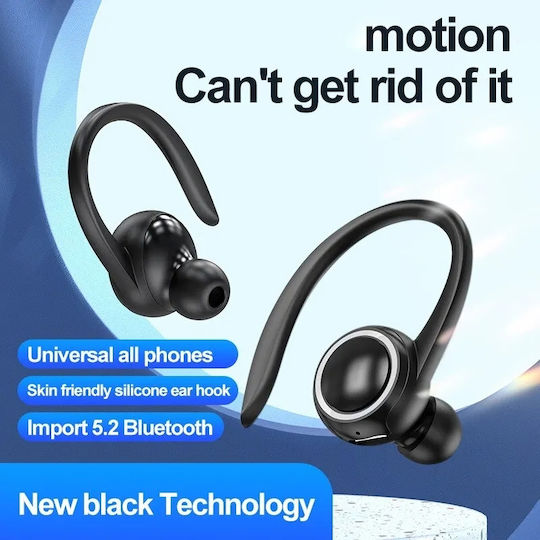 In-ear Bluetooth Handsfree Earphones Black view 7