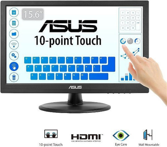 Asus VT168HR TN Monitor 15.6" 1366x768 with Response Time 5ms GTG view 5