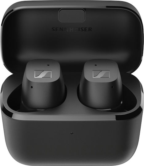 Sennheiser CX True Wireless In-ear Bluetooth Handsfree Earphones with Charging Case Black view 2