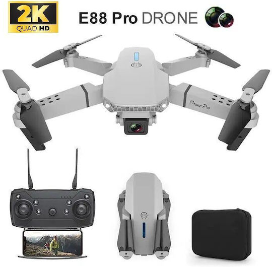 Duqi E88 Pro Drone with 2K Camera and Controller Grey