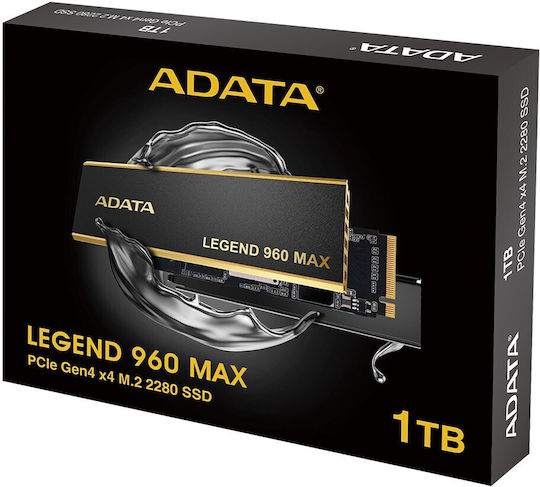 Adata Legend 960 MAX SSD 1TB M.2 Type with PCI Express 4.0 Connection and Heatsink ALEG-960M-1TCS view 6