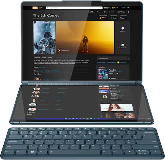 Lenovo Yoga Book 9 13IMU9 13.3" OLED Touchscreen (Ultra 7-155U/16GB/1TB SSD/W11 Home) + Lenovo Digital Pen 3 Tidal Teal (US Keyboard) vue 2