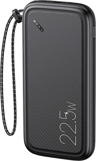 Usams PB56 Power Bank 10000mAh 22.5W with 2 USB-A Ports Power Delivery / Quick Charge 3.0 Black