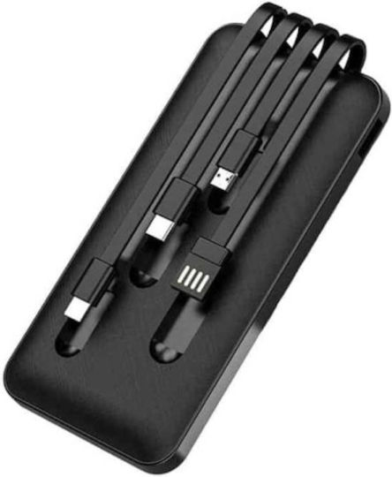 Treqa TR-946 Solar Power Bank 10000mAh with USB-A Port Black Ansicht 8