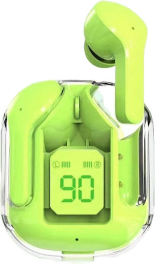 Yesplus TWS-17 In-ear Bluetooth Handsfree Earphones with Sweat Resistance and Charging Case Green view 1
