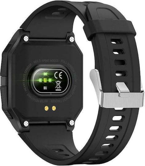 Colmi P10 46mm Smartwatch with Heart Rate Monitor (Black) view 4