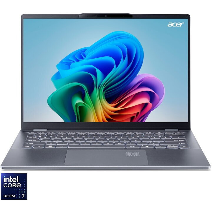 Acer Swift 14 AI SF14-51-78FT SF14-51-78FT 14" OLED FHD+ (Ultra 7-256V/16GB/1TB SSD/W11 Home) Steel Gray (International English Keyboard) view 1