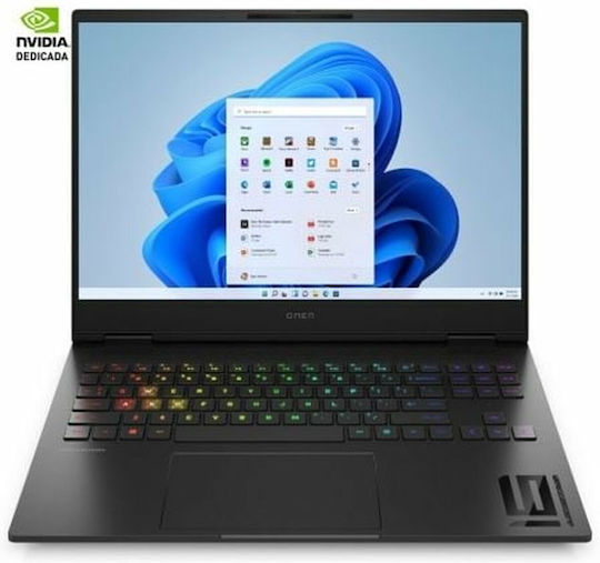 HP Omen 16-U0001NS 16" IPS QHD+ 240Hz (i7-13700HX/32GB/1TB SSD/GeForce RTX 4070/W11 Home) (ES Keyboard)