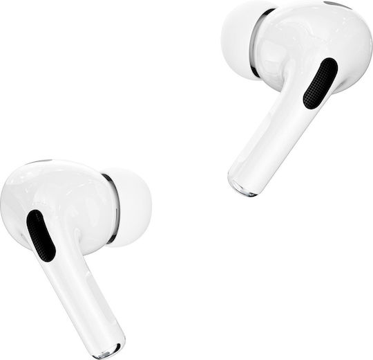 Firo A9pro In-ear Bluetooth Handsfree Earphones with Charging Case White view 3