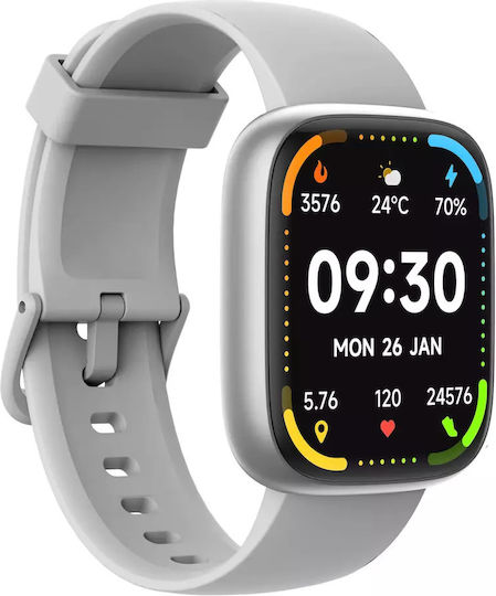MaxCom Ecowatch 6 46mm with Heart Rate Monitor (Silver) view 4