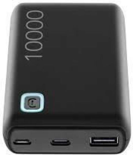 SPV Power Bank 10000mAh with USB-A Port and 2 USB-C Ports Black