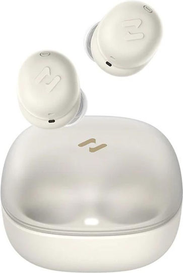 Havit TW969 In-ear Bluetooth Handsfree Earphones with Charging Case Beige