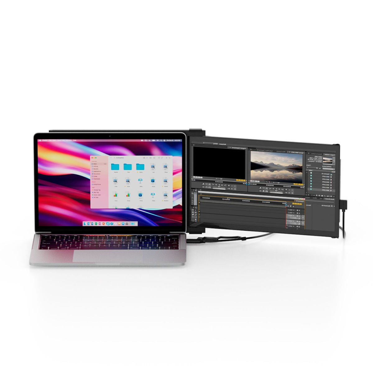 Mobile Pixels Duex Plus DS Portable Monitor 13.3" FHD 1920x1080 view 4