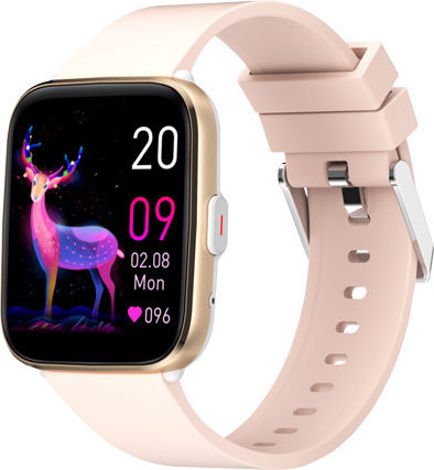 Radiant RAS10602 Smartwatch with Heart Rate Monitor (Rose Gold) view 3