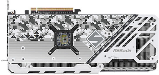 ASRock Radeon RX 7700 XT 12GB GDDR6 Steel Legend OC Graphics Card view 4