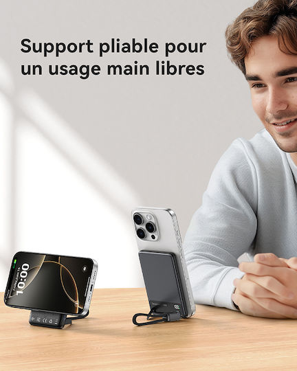 Iniu Power Bank 5000mAh with USB-C Port Black view 6