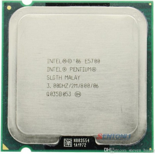 Intel Pentium Dual Core E5700 3GHz Processor 2 Core for Socket Tray view 3