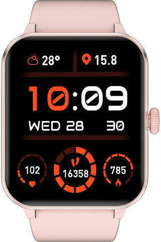 BlackView R50 45mm Smartwatch with Heart Rate Monitor (Pink) view 3