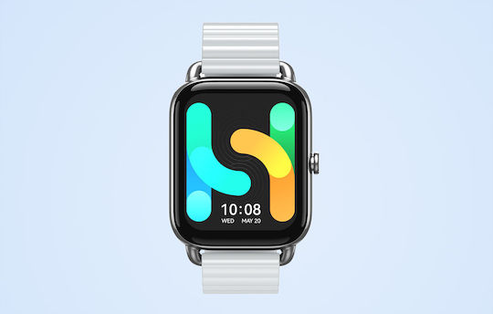 Haylou RS4 Plus Smartwatch with Heart Rate Monitor (Silver) view 4