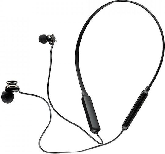 Spacer In-ear Bluetooth Handsfree Earphones Black view 1
