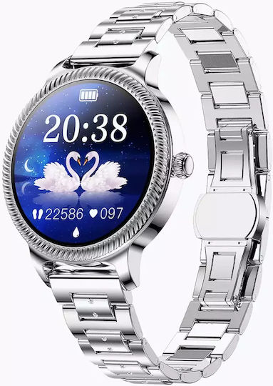Watchmark Active Smartwatch with Heart Rate Monitor (Silver) vue 3