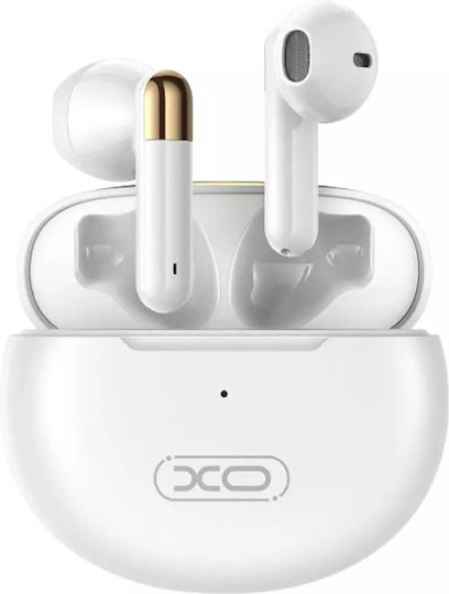 XO X13 Earbud Bluetooth Handsfree Earphones with Charging Case White