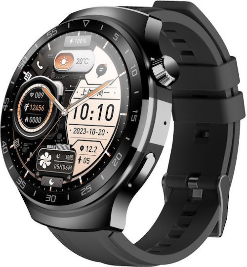 X16 PRO Smartwatch with Heart Rate Monitor (Black)