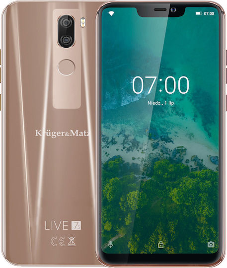 Kruger & Matz Live 7S Dual SIM (4GB/64GB) Gold