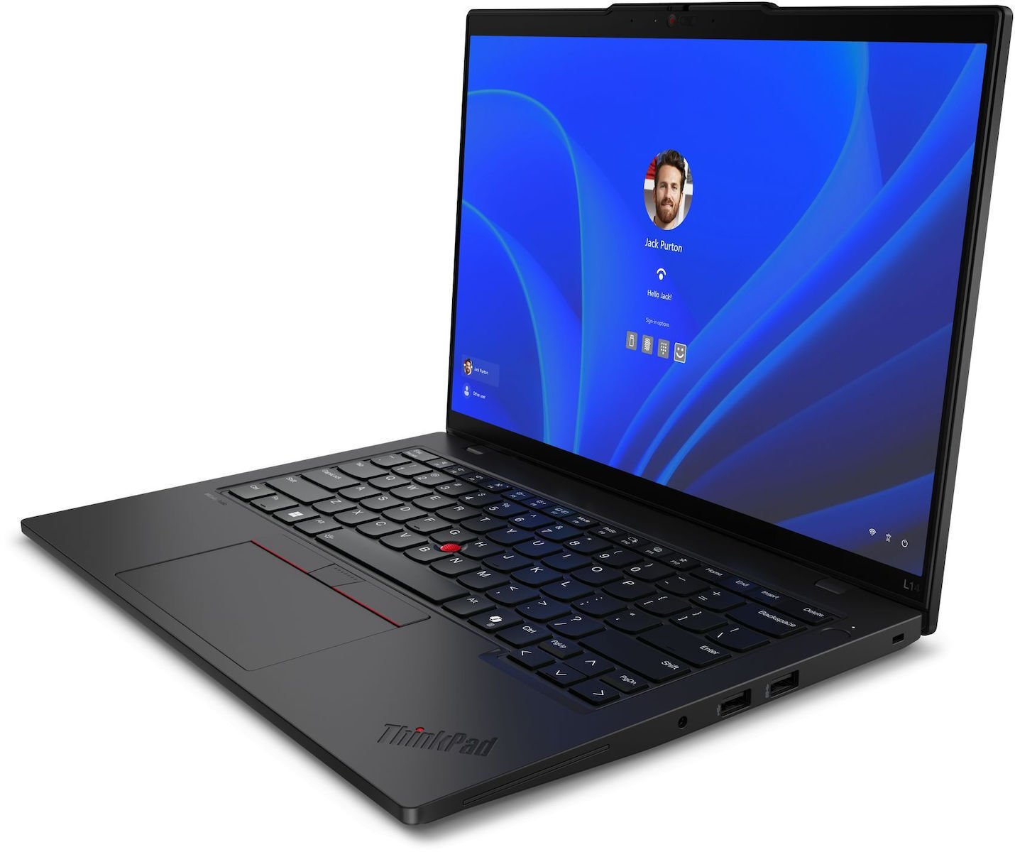 Lenovo ThinkPad L14 Gen 5 14" IPS FHD Touchscreen (Ultra 5-125U/16GB/256GB SSD/W11 Pro) (US Keyboard) view 4