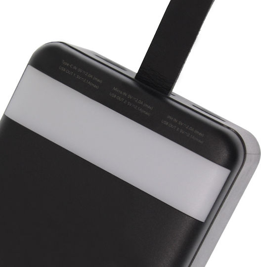 Remax RPP-185 Power Bank 50000mAh with 3 USB-A Ports Black vue 7