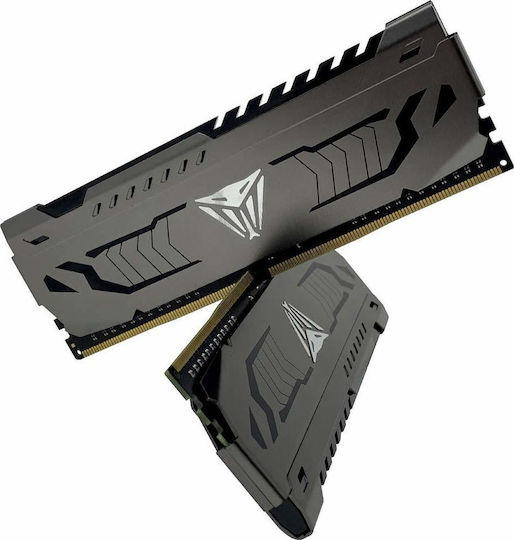 Patriot Viper Steel DDR4 16GB RAM with 2x8GB Modules and Speed 3600 for Desktop PVS416G360C7K view 3
