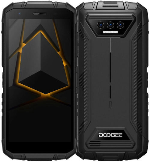 Doogee S41 Plus Dual SIM (4GB/128GB) Resistant Smartphone Black view 1