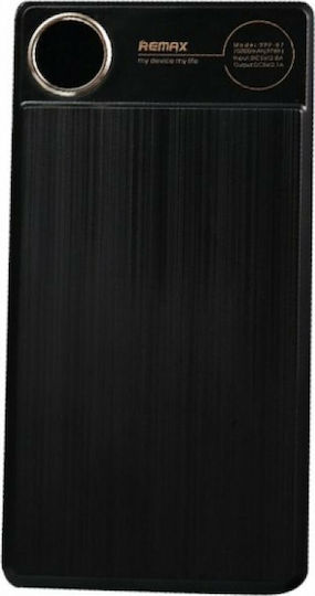 Remax RPP-87 Power Bank 10000mAh with 2 USB-A Ports Black