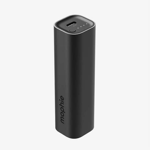 Mophie Mini Power Bank 5000mAh with USB-C Port Black view 1