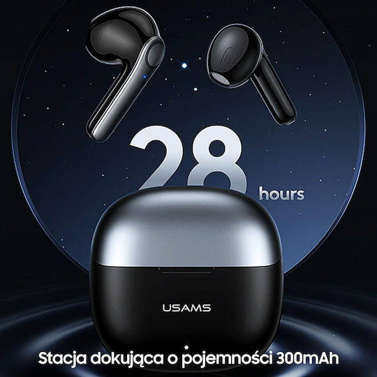 Usams XH09 Earbud Bluetooth Handsfree Earphones with Charging Case Blue view 8
