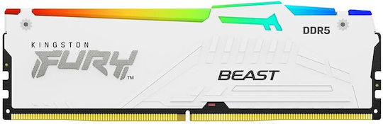 Kingston Fury Beast RGB DDR5 with Module 1x16GB and Speed 6800 for Desktop KF568C34BWEA-16